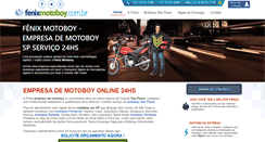 Desktop Screenshot of fenixmotoboy.com.br