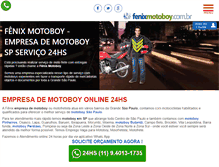 Tablet Screenshot of fenixmotoboy.com.br
